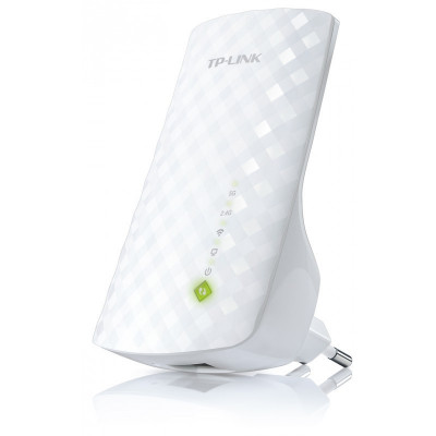 Range extender TP-Link RE200, Dual band 300 + 433 Mbps, Alb foto