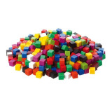 Set de 1000 de cuburi colorate de 1cm cub, Commotion