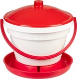 Adapatoare Rapid Clean pentru gaini, 12 L, plastic, cu flotor automat