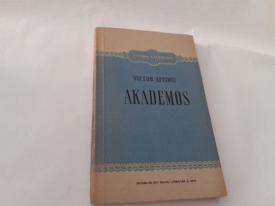 Akademos - Autor : Victor Eftimiu RF3/0 foto