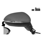 Oglinda exterioara Volkswagen Passat, 08.20, Dreapta, reglare electrica; grunduit; incalzita; geam convex; cromat; 8 pini; cu semnalizare; cu