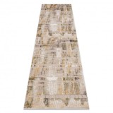 Covor, trotuar acril VALS 5032 Kora bej / galben, 80x300 cm