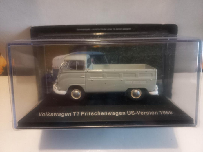 Macheta Volkswagen T1 Pritschenwagen US-Version - 1966 Deagostini Volkswagen