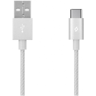 Cablu Date si Incarcare USB la USB Type-C TTEC AlumiCable, 1.2 m, Argintiu 2DK18G foto
