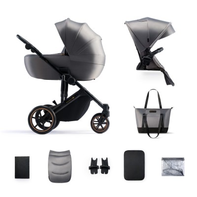 CARUCIOR 2 IN 1 KINDERKRAFT PRIME 2, SHADOW GREY foto
