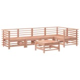 Cumpara ieftin Set mobilier relaxare gradina, 6 piese, lemn masiv Douglas