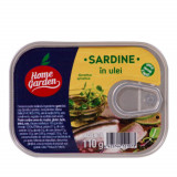 Sardine in Ulei, Home Garden, 110 g, Peste la Conserva, Conserva de Sardine de la Home Garden, Conserva Peste Home Garden in Ulei, Sardine in Ulei Hom