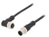 Cablu senzori/automatizări M12-M12 1m 5 pini