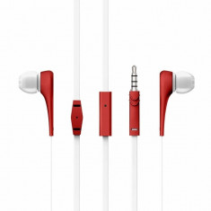 Casti Energy Style 1+ Red (In-ear, Mic, Control talk, Flat cable) - ENS446001 foto