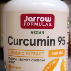 Supliment alimentar Curcumin 95 500mg Jarrow Formulas, 60 capsule