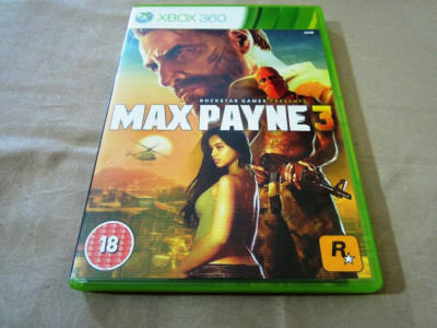 Max Payne 3, XBOX360, original foto