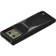 MEMORIE USB VERBATIM StoreNGo SLIDER 64GB USB 2.0, NEGRU &quot;98698&quot; (TIMBRU VERDE 0.03 LEI)