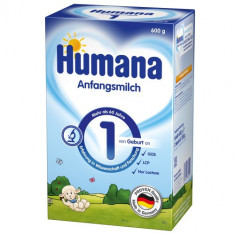 Lapte Praf Humana 1, 600 g foto