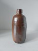 Sticla de ceramica gresie, vintage, 21cm inaltime x cca 9cm diametru