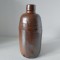 Sticla de ceramica gresie, vintage, 21cm inaltime x cca 9cm diametru