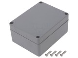 Carcasă universală ABS gri &icirc;nchis IP67 90x115x55mm
