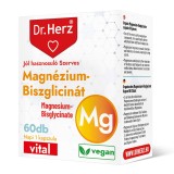 Capsule bisglicinat de magneziu Dr Herz 60 buc