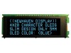 Afișaj OLED 20x4 Albastru NHD-0420CW-AB3 I2C/SPI 5V DC