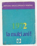 bnk cld Calendar de buzunar 1972 Editura Enciclopedica Romana