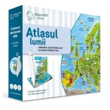 Pachet Raspundel Istetel creion si carte Atlasul lumii, ASMODEE ROMANIA SRL