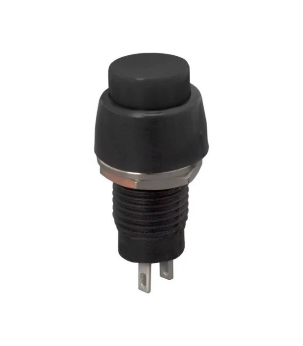 Intrerupator buton cu apasare 1 circuit 2A 250V OFF-(ON) fara