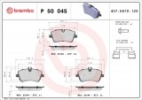 Set placute frana fata BREMBO P50045