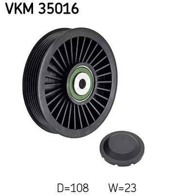 SKF VKM 35016 Rola ghidare/conducere, curea transmisie
