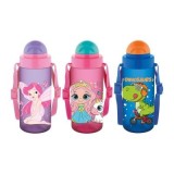 Recipient gradinita Noki T-0106, 500ml, pentru lichide, diverse culori, capac protectie