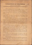 HST C1358 Consumatum et resumatum 1902 Maneguțiu