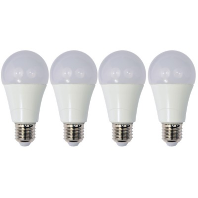 Set 4 Becuri LED Drimus 12W E27 Lumina Rece DL 6121 foto