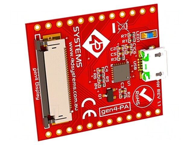 Adaptor USB ZIF 30 Interfață GPIO Serial SPI