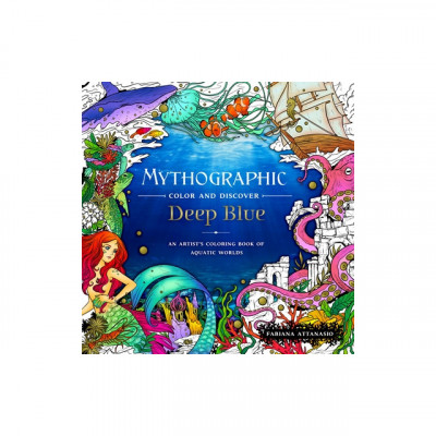 Mythographic Color and Discover: Water World: An Artist&amp;#039;s Coloring Book of Exotic Beauty foto