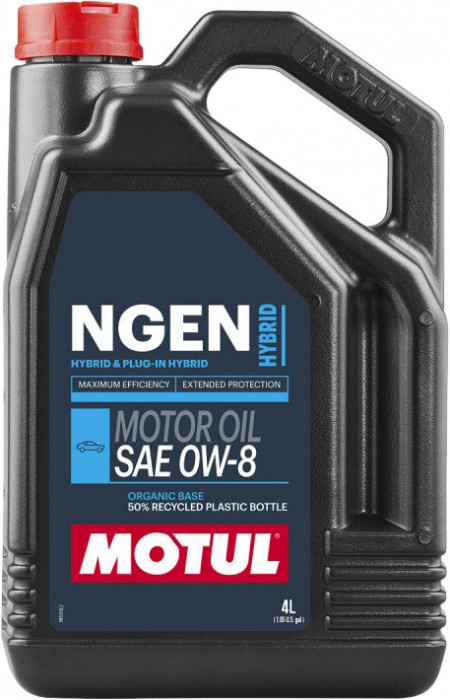 Ulei Motor Motul Ngen Hybrid Motor Oil 0W-8 4L 107155