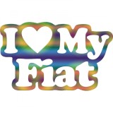 Cumpara ieftin Sticker Fiat I Love My