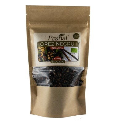Orez Negru Integral Bio Pronat 250gr foto