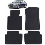 Set premium de covorase din cauciuc pentru masina, negre, potrivit pentru BMW E46 Sedan Touring 98-05 Performance AutoTuning