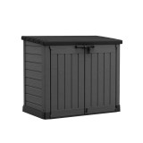 Depozitați-l &icirc;n containerul de grădină din plastic max 1200 l gri &icirc;nchis