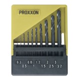 Set 10 burghie HSS, DIN 338, 0.3 - 3.2mm, Proxxon 28874, Proxxon Micromot
