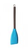 Spatula Bucatarie Silicon Albastra 30cm - Spatula Metalica Profesionala, Ustensila Gatit, Rezistenta la Caldura