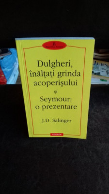 DULGHERI, INALTATI GRINDA ACOPERISULUI SI SEYMOUR: O PREZENTARE - J.D. SALINGER foto