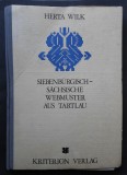 Modele de tesaturi sasesti din Prejmer (jud. Brasov) - Herta Wilk