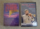 GHEORGHE ZAMFIR - Nai / WALTER SCHOLZ - Trompeta - 2 Casete Originale Germany