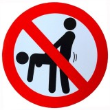 Cumpara ieftin Sticker Interzis Sex