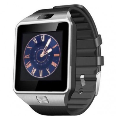 Ceas Smartwatch iUni DZ09, BT, Camera 1.3MP, 1.54 Inch, Argintiu foto