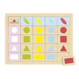 Set de 4 jocuri educative Montessori Logic1, Akros Educational