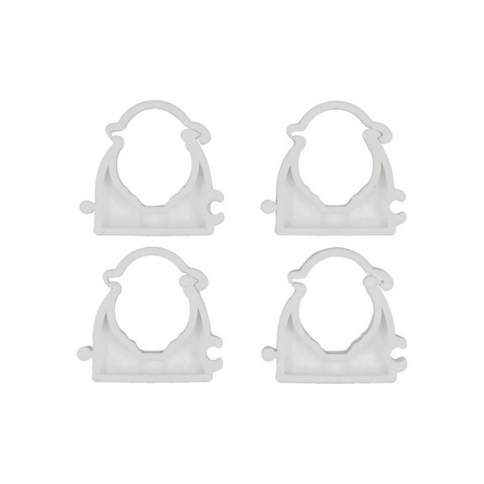 Set 4 cleme blocabile suport țeava, 20mm Vorel 54832