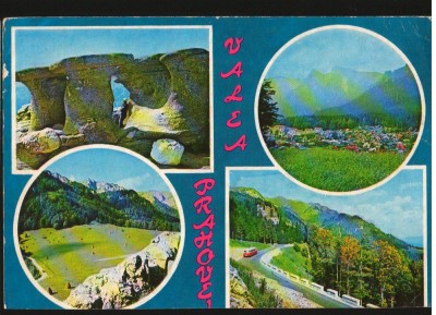 CPI B12393 CARTE POSTALA - MUNTII BUCEGI. VALEA PRAHOVEI, MOZAIC foto