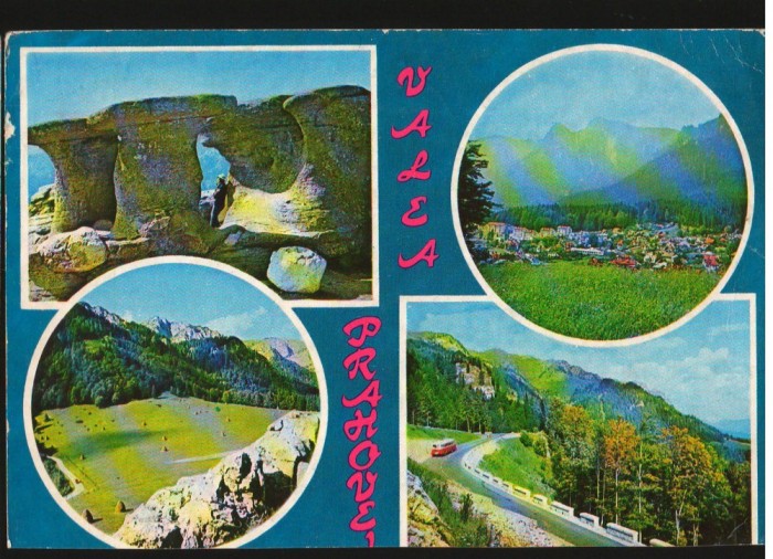 CPI B12393 CARTE POSTALA - MUNTII BUCEGI. VALEA PRAHOVEI, MOZAIC