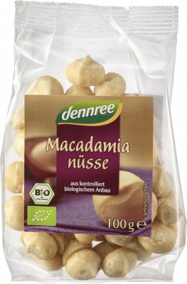 Nuci macadamia bio100g Dennree foto