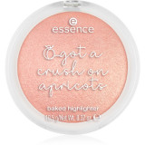Essence got a crush on apricots iluminator compact culoare 01 Feel The Apric&ocirc;t D&#039;Azur Sun 10,5 g